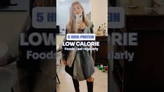 5 HIGHPROTEIN LOW CALORIE FOODS [upl. by Yenwat912]