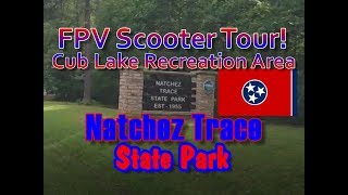 Natchez Trace State Park Tennessee  Cub Lake Recreation Tour [upl. by Anauqes]