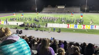 Waukee Northwest Royal Brigade October 19th 2024 Waukee Marching Invitational [upl. by Ralleigh]