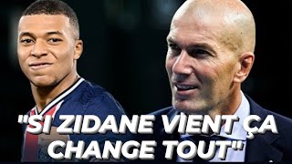 PSG  MBAPPÉ PRÊT A PROLONGER  ZIDANE ARRIVÉE IMMINENTE PAULHINA PRIORITÉ CET HIVER [upl. by Aneela]