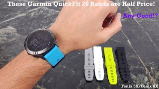 Garmin Quickfit 26 Bands from StrapsCo  Why pay more [upl. by Cima655]