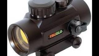 Truglo RedDot 30Mm Dual Color Sight on a SKS [upl. by Assilen135]