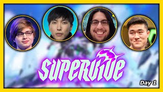 SUPERVIVE with imaqtpie Doublelift and Pobelter Day 1 [upl. by Deeyn]