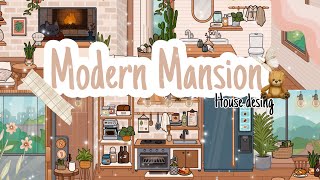 🧺Modern Mansion🍂House Design Toca Boca 🧸 Tocalifeworld  Makeover [upl. by Grange]