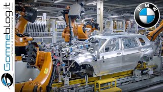 BMW Car Factory ROBOTS 🔧 PRODUCTION Fast Manufacturing [upl. by Swanhildas]