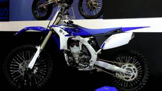 Yamaha Highlights Neuheiten 2012 EICMA mit WR450F TMax 500 und R1 [upl. by Alyehs]