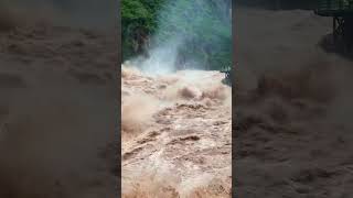 havey floods banpani big floods shortvideo sunami [upl. by Yalcrab]