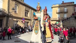 Les Rondes del Vi  Ballada dels gegants de Cassà de la Selva pel Festival Càntut [upl. by Dyob]