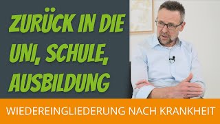 Wiedereingliederung nach Krankheit für Azubis und Studenten  Leukämie Lotse [upl. by Lina]