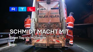 Schmidt macht mit Einen Tag bei der Müllabfuhr  RTL WEST [upl. by Uela]