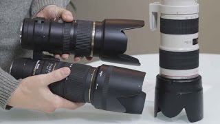 Tamron Sigma amp Canon 70200 f28 Portrait Lens Review Do you need the name brand [upl. by Akirdnwahs]