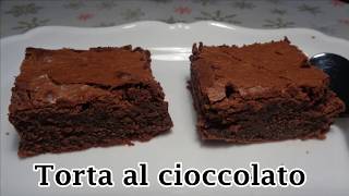 TORTA AL CIOCCOLATO MORBIDA E GOLOSA  Ricetta facile [upl. by Aydidey]