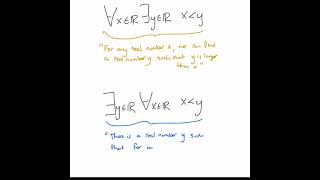 Does quantifier order matter quantifiers maths [upl. by Gipps]