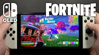 Fortnite on Nintendo Switch OLED 405 [upl. by Eiblehs]