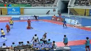 Việt Nam 32 Brazil Highlight tổng hợp trận đấu giải Futsal Quốc tế TP HCM 2013 [upl. by Nottarts]