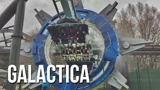 Galactica VR Coaster Alton Towers [upl. by Ximenes]