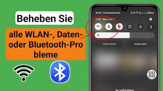 So beheben Sie WLANDaten oder BluetoothVerbindungsprobleme auf Android [upl. by Carl]