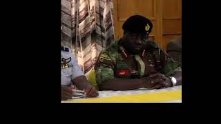 Zimbabwe military press conference in FULL [upl. by Ardnauqal]