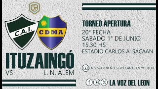 ITUZAINGÓ vs Alem EN VIVO  20° FECHA Primera C Torneo Apertura 2024 [upl. by Ahso157]