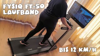 FYSIQ FT50 Laufband für Zuhause bis 12KMH 3 in 1 Walking Pad mit Dual LED Anzeige [upl. by Gibson]