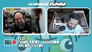 La Tierra es Blanda 1x12 Templarios jugando a los tazos [upl. by Comptom]