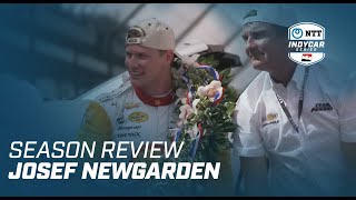 Season Review Josef Newgarden discusses his rollercoaster season  INDYCAR [upl. by Zita]