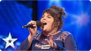 Rosie OSullivan singing Mans World  Week 5 Auditions  Britains Got Talent 2013 [upl. by Brenden]