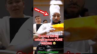 Bro was cooking DURING A COLLEGE LECTURE 😭 [upl. by Erasaec]