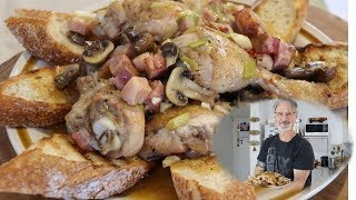 КУРИЦА ФРИКАСЕ Праздничный рецепт CHICKEN FRIKASE Festive recipe from Serge [upl. by Eisen]