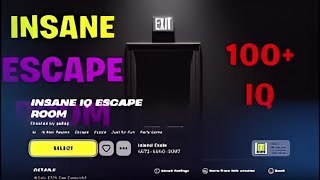 Insane IQ Escape Room Full Walkthrough All levels [upl. by Einnahc]