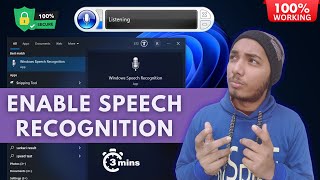 How to Enable Speech Recognition on Windows 1011 2024  Stepbystep 2024 [upl. by Ardell]