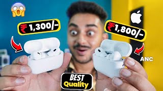 😍 Best Airpods Pro 2 Clone with ANC GPS amp Wireless Charging Case  ANC vs Non ANC [upl. by Gothard582]