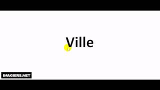 How to pronounce in French  Ville [upl. by Levine]