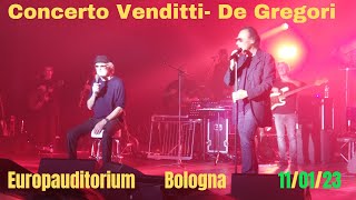 Concerto Venditti De Gregori 2023 GENERALE [upl. by Alie]