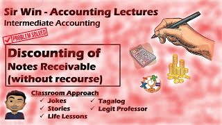 Lecture 05 Discounting of Notes Receivable Receivable Financing Intermediate Accounting [upl. by Vaas]