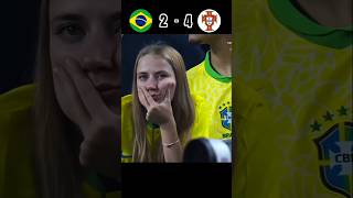 Brazil vs Portugal  Hd football video footballmatch soccer soccergame [upl. by Donadee]