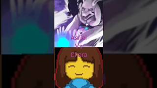 Asriel vs chara shorts undertale tobyfox [upl. by Ducan]