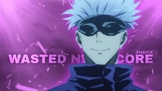 Wasted Nightcore 「 AMVEDIT 」 [upl. by Nemhauser816]