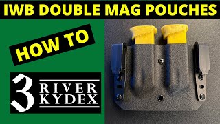 How To Make a Kydex IWB Double MAG Pouches [upl. by Ennaecarg]