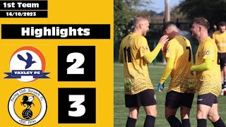 Highlights  Yaxley 23 Racing Club Warwick  Saturday 14th October 2023  UCLS [upl. by Lehcem]