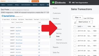 Demo eTapestry QuickBooks Online Integration [upl. by Boot]