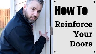 Door Security and Jam Reinforcement Set Install and Review [upl. by Rovit]