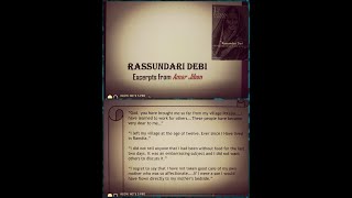 CBCS Syllabus  Rassundari Devis Amar Jiban Part I translated by Enakshi Chatterjee [upl. by Charry838]