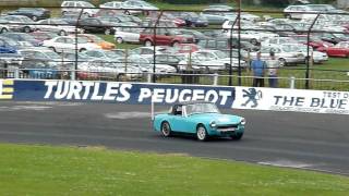 Autotest Race  Mini vs MG Midget  Ballymena Car Show  Sat 26th June 2010 HD [upl. by Rockie]