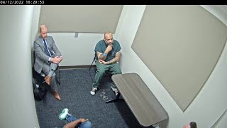 Interrogation room video Abdul Robinson Sr father of rapper Ksoo incriminates son in murder [upl. by Bashemeth]