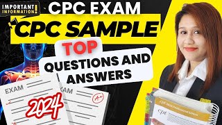 CPC Sample Questions and Answers [upl. by Neuberger]