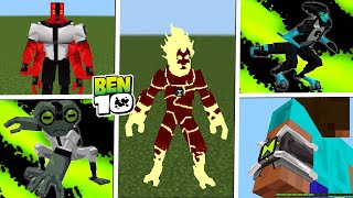 MELHOR ADDON DO BEN 10 PARA MINECRAFT [upl. by Nauq261]