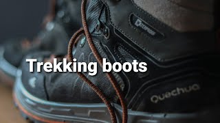 QUECHUA  Forclaz trek 100 Mountain trekking Boots [upl. by Anthia12]