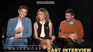 Challengers Cast Interview [upl. by Yecniuq]