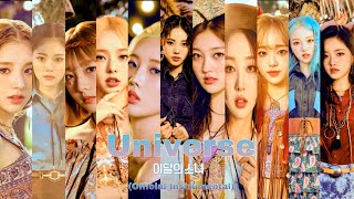 LOONA 이달의 소녀  Universe 100 Official Instrumental [upl. by Bonnice27]